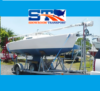 sailboat and trailer shipping